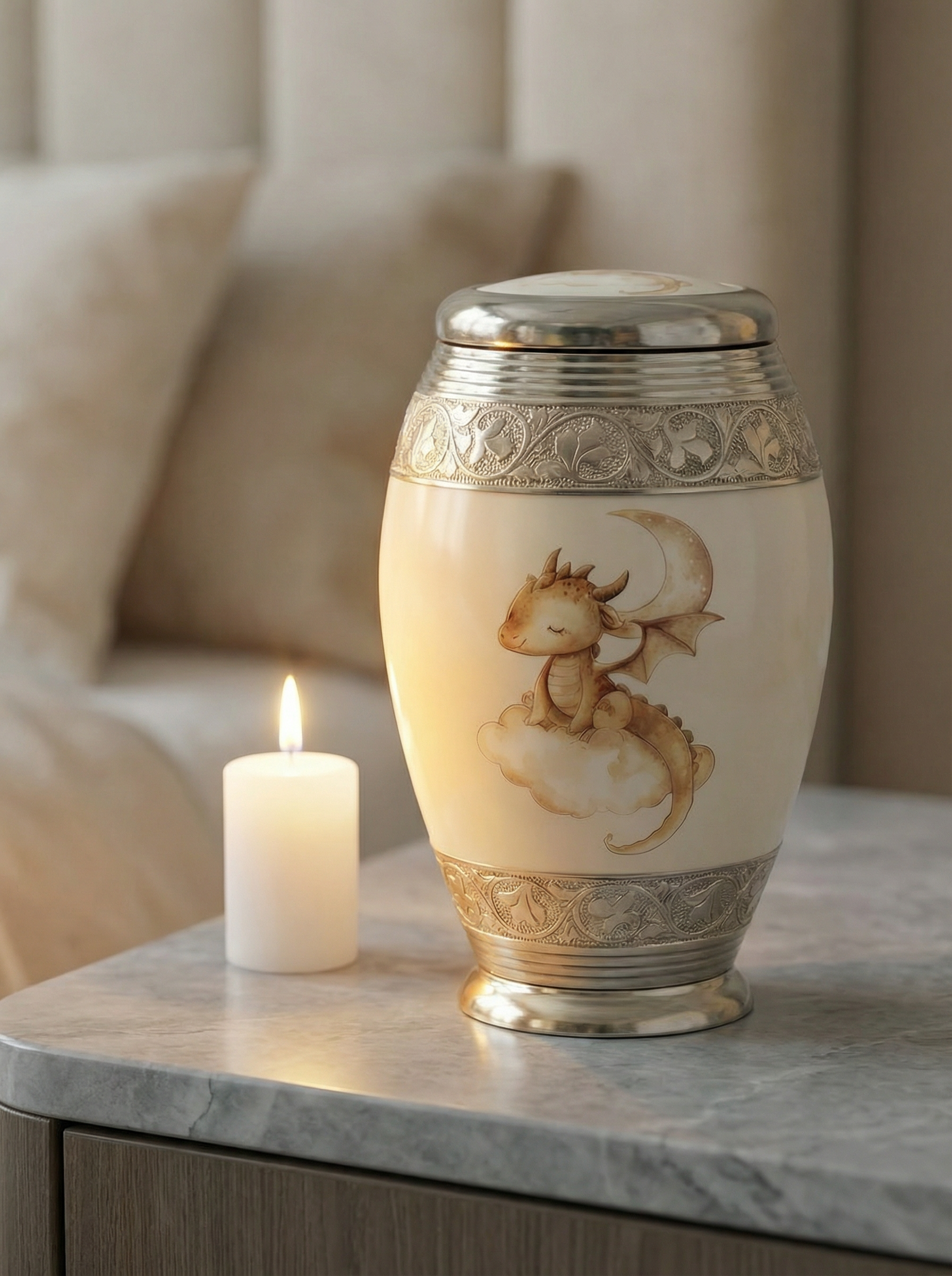 Baby Dragon Urn